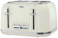 Breville - Impressions 4 Slice Toaster - Cream